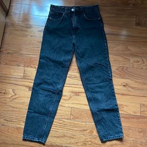 Black High-Waisted Zara Jeans Size 2